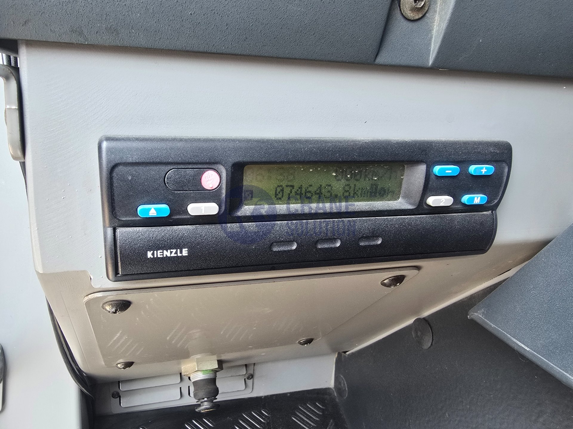 LTM 1200-5.1 계기판 · 거리/시간 1