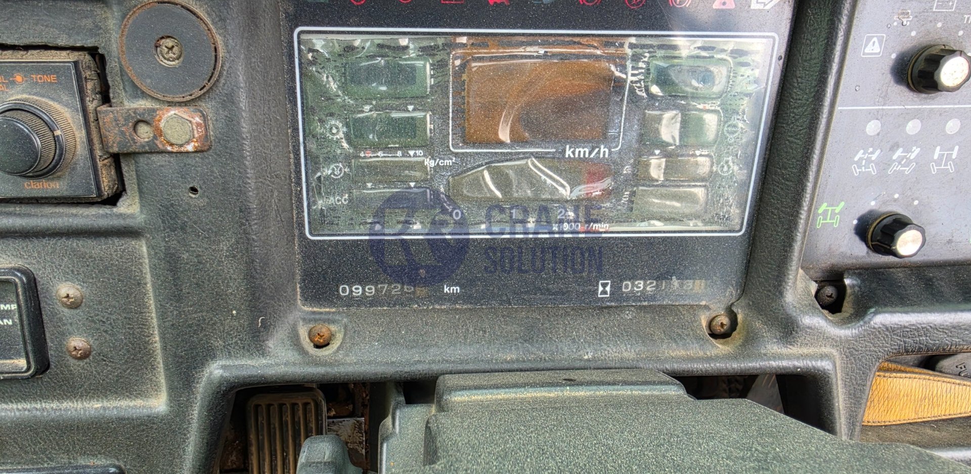 KR-45H-VS 계기판 · 거리/시간 2