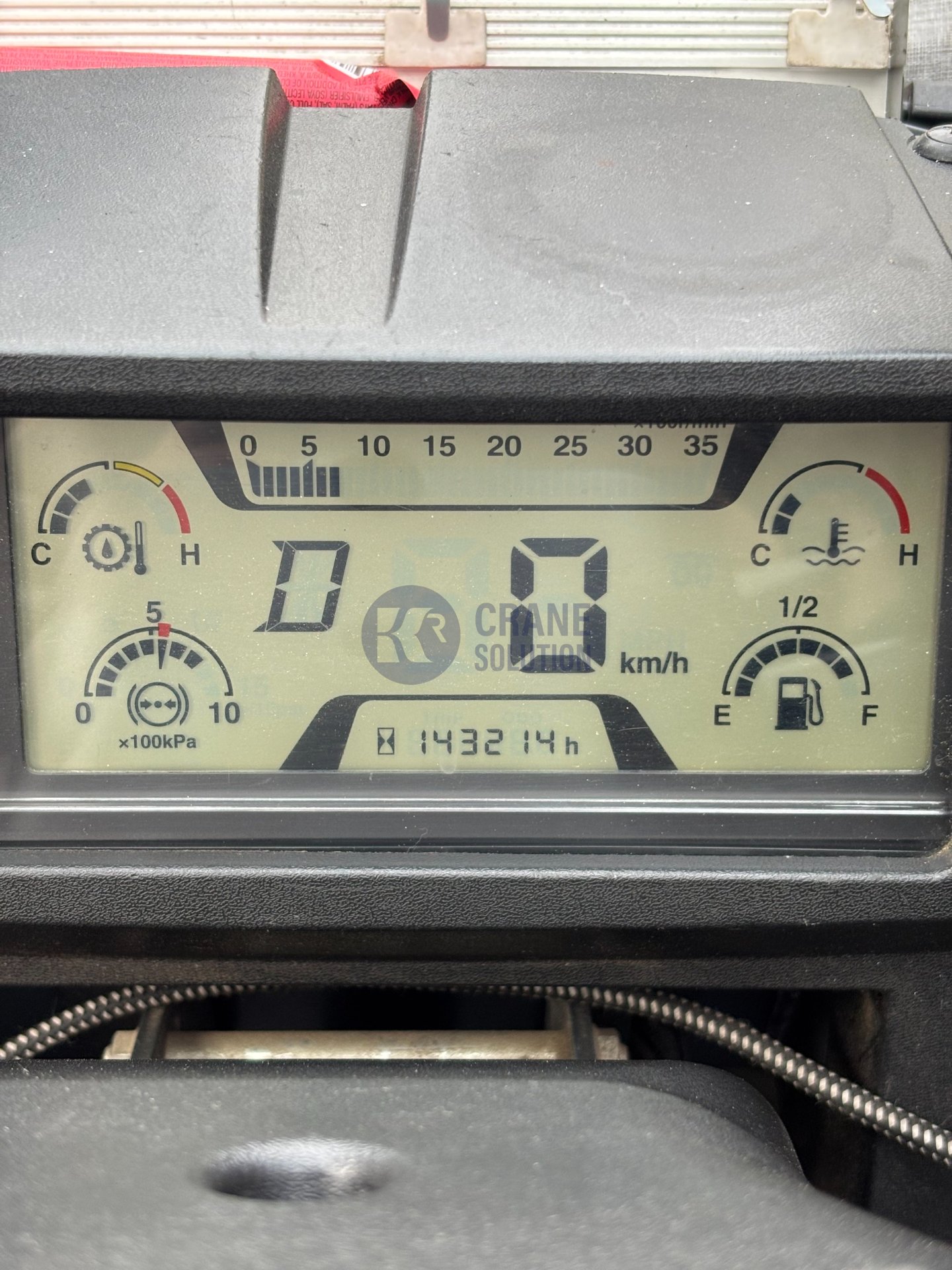 GR-160N-4 계기판 · 거리/시간 2